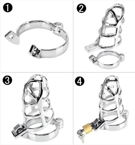 Impound Gladiator I . with 3 penis rings 5 cm - SexshopCY