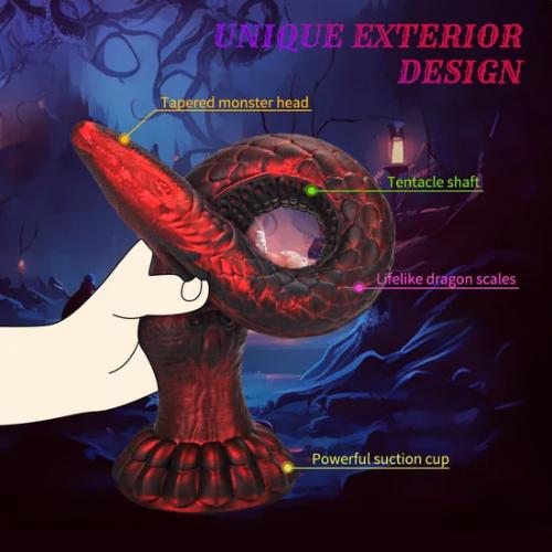 Eel Crimson Tentacle Dildo