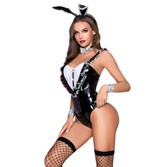 Intimonna Bodysuit Set 5Pcs Black