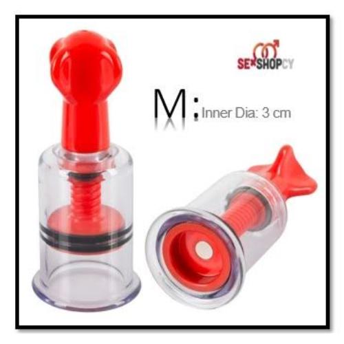 Twist Nipple Suckers – Red M