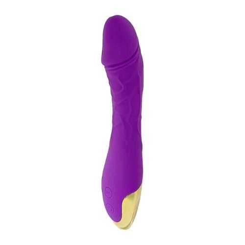 Daphne Vibrating Dildo Purple