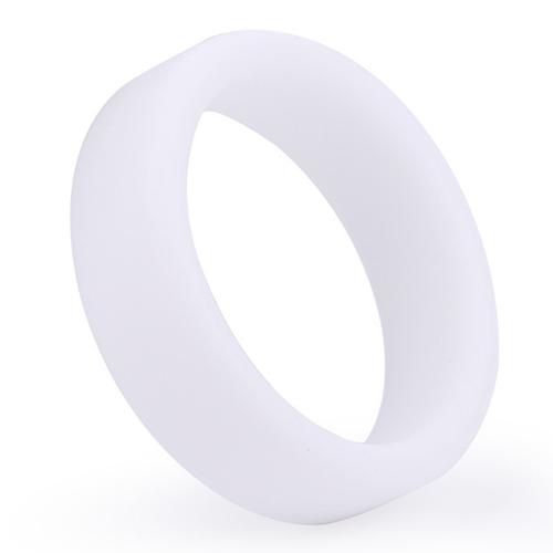 Silicone Sex Delay Cock Ring White