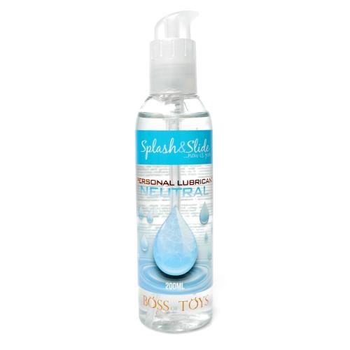 Splash & Slide Water-Based Lubricant - 200 ml - Universal for Anal-Vaginal Play Limited edition