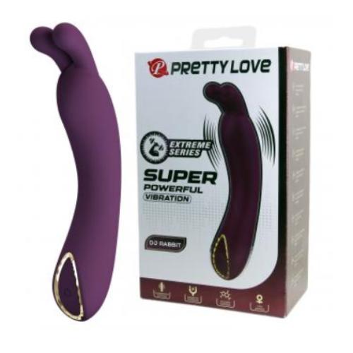 PRETTY LOVE DJ Rabbit ears stick vibrator