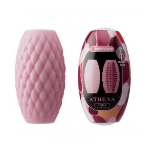 PRETTY LOVE - ATHENA EROS SILICONE MALE MASTURBATOR PINK