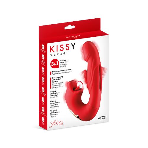 Kissy 3-in-1 Rabbit Vibrator