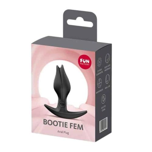Fun Factory Bootie Fem Butt Plug Black