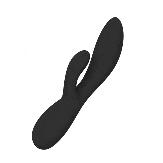 LELO INA Thrust (Black), thrusting rabbit vibrator