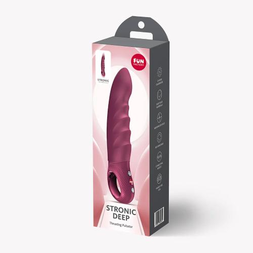 Fun Factory Stronic Deep - Wine Red