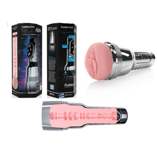 FLESHLIGHT - QUIVER RECHARGEABLE VIBRATING MASTURBATOR VAGINA