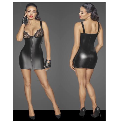 Noir Handmade - F254 Mini dress - Black