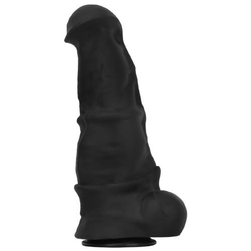 Black Big Fantasy Horse Dildo Medium